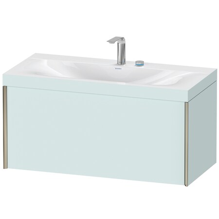 Xviu C-Bonded Wall-Mounted Vanity Light Blue Matte